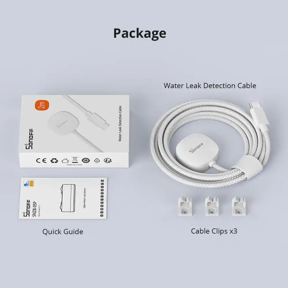 SONOFF Water Leak Detection Cable