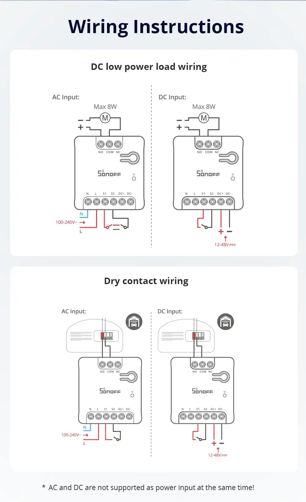 SONOFF MINI Dry Wi-Fi Smart Switch | MINI-D