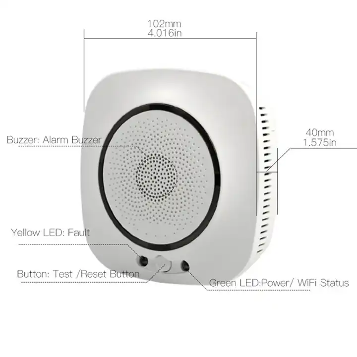 TUYA Smart Gas Sensor and Alarm