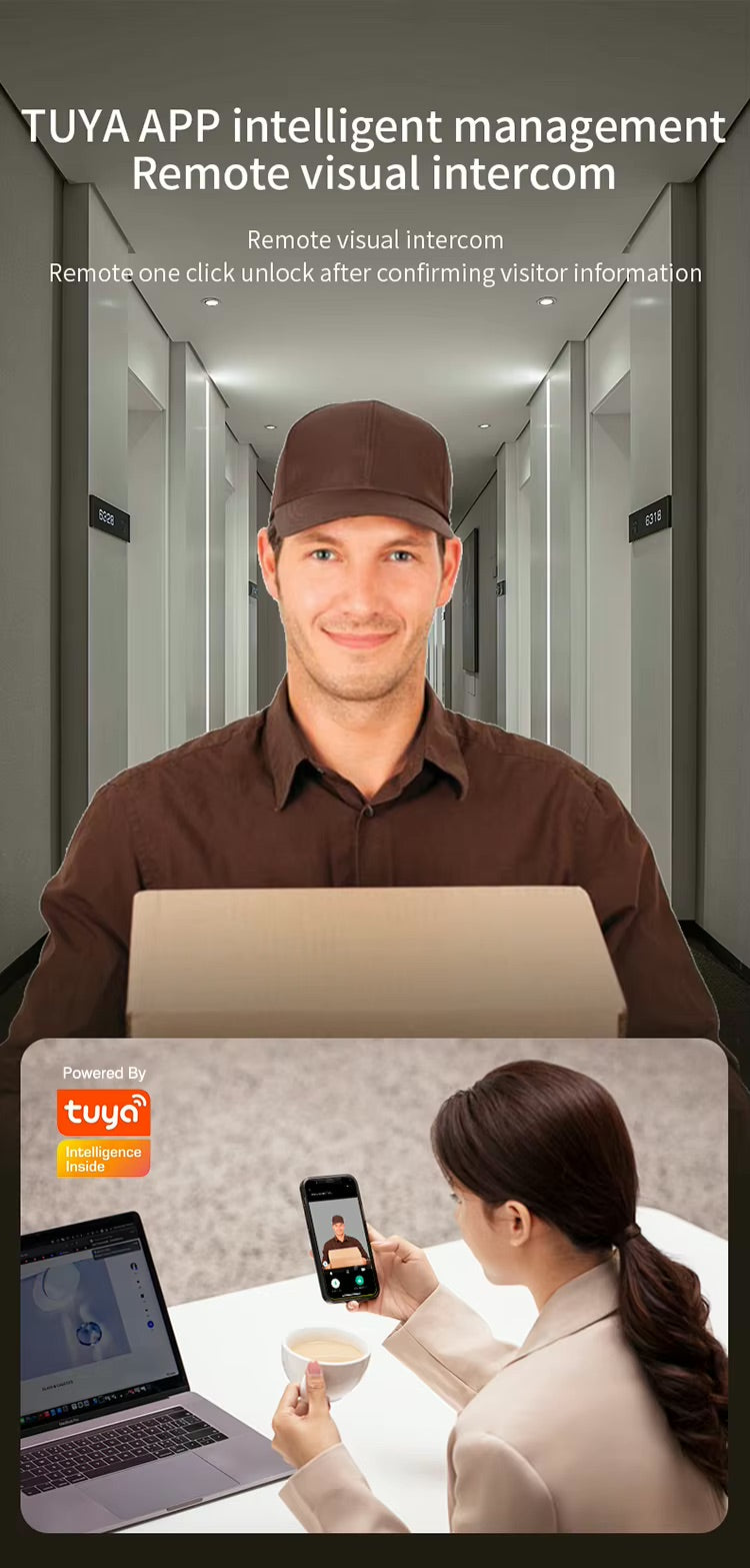 TUYA Smart Door Lock D30 - Fingerprint / Face Recognition