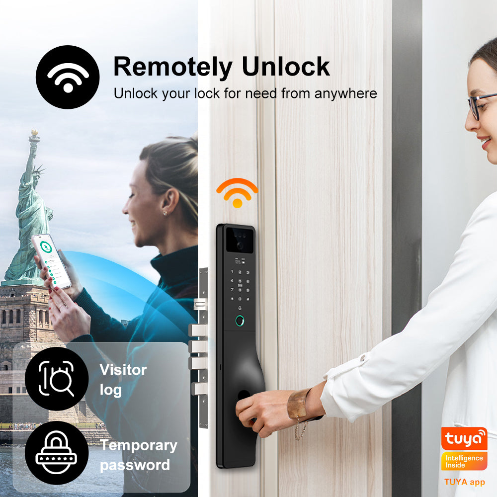 TUYA Smart Door Lock D201 - Fingerprint / Face Recognition