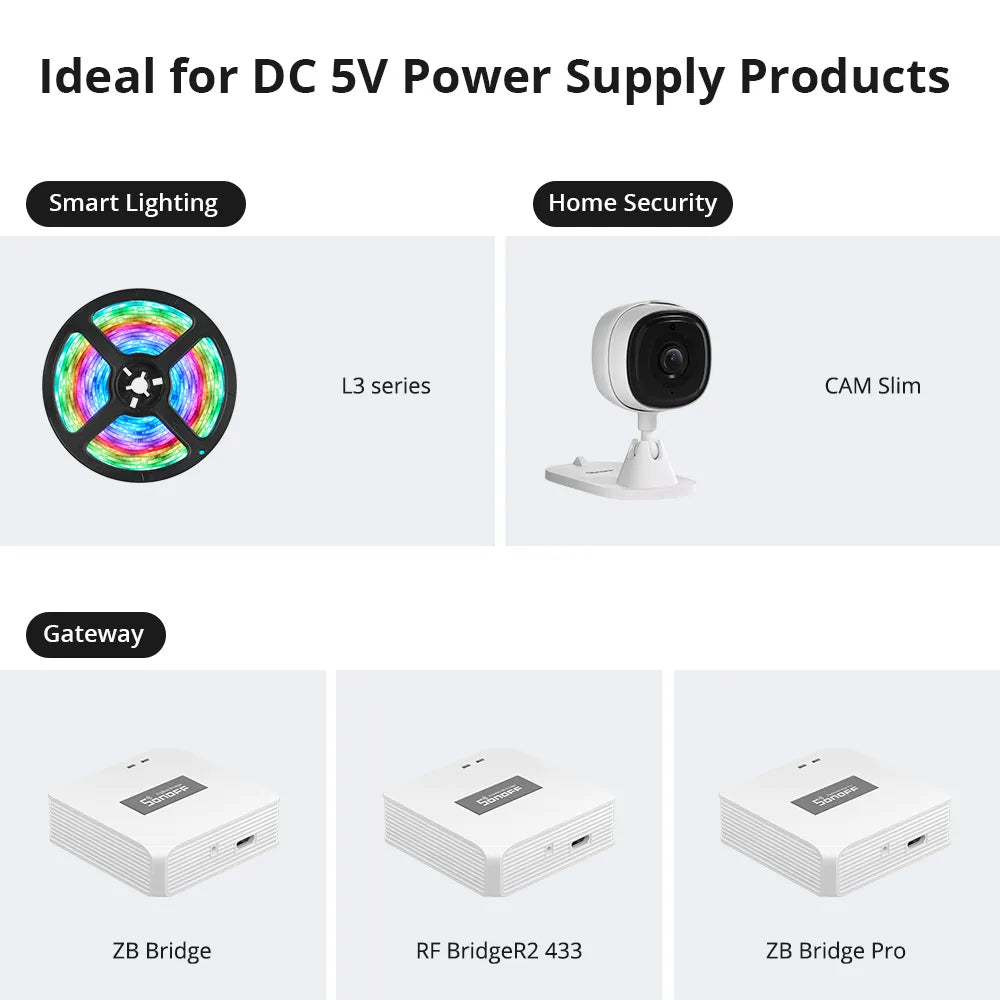 SONOFF DC 5V/2A Adapter