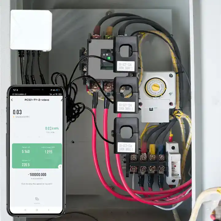 TUYA Smart Three Phase Energy Meter