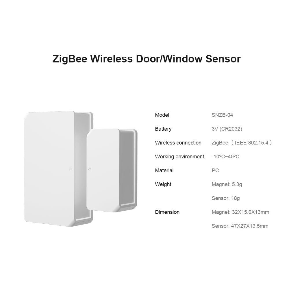 SONOFF SNZB-04 Zigbee Wireless door/window sensor (NO BATTERY)