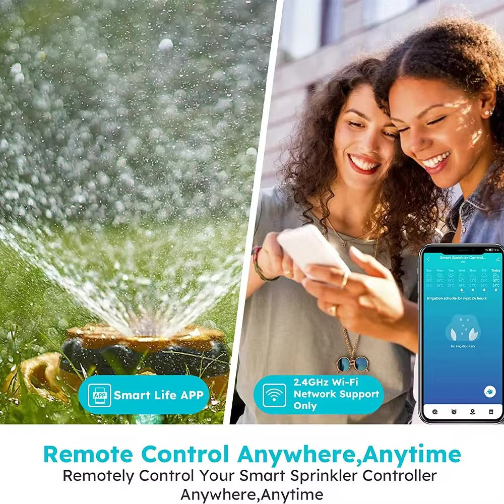 Smart WiFi Irrigation Controller - 8 Zones