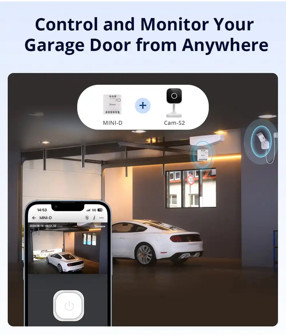 SONOFF MINI Dry Wi-Fi Smart Switch | MINI-D