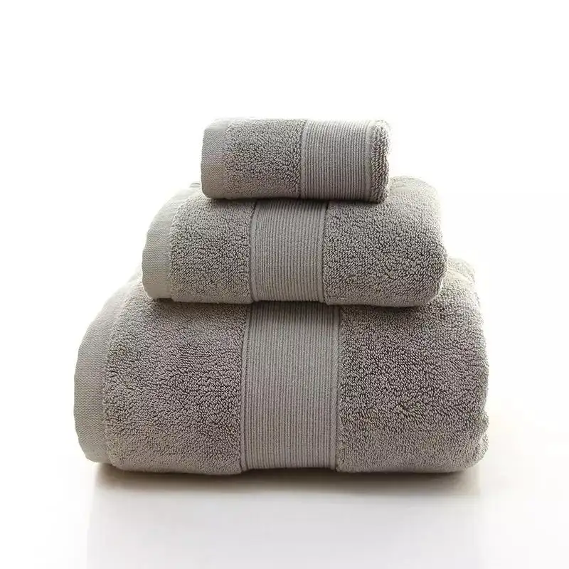 3 Pieces Cotton Towel Set