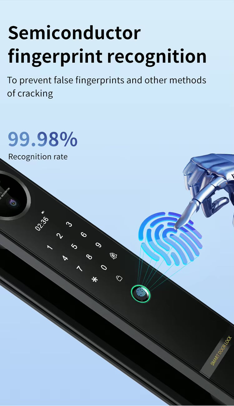 TUYA Smart Door Lock D30 - Fingerprint / Face Recognition