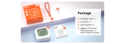 SONOFF SNZB-02WD IP65 Zigbee LCD Smart Temperature Humidity Sensor