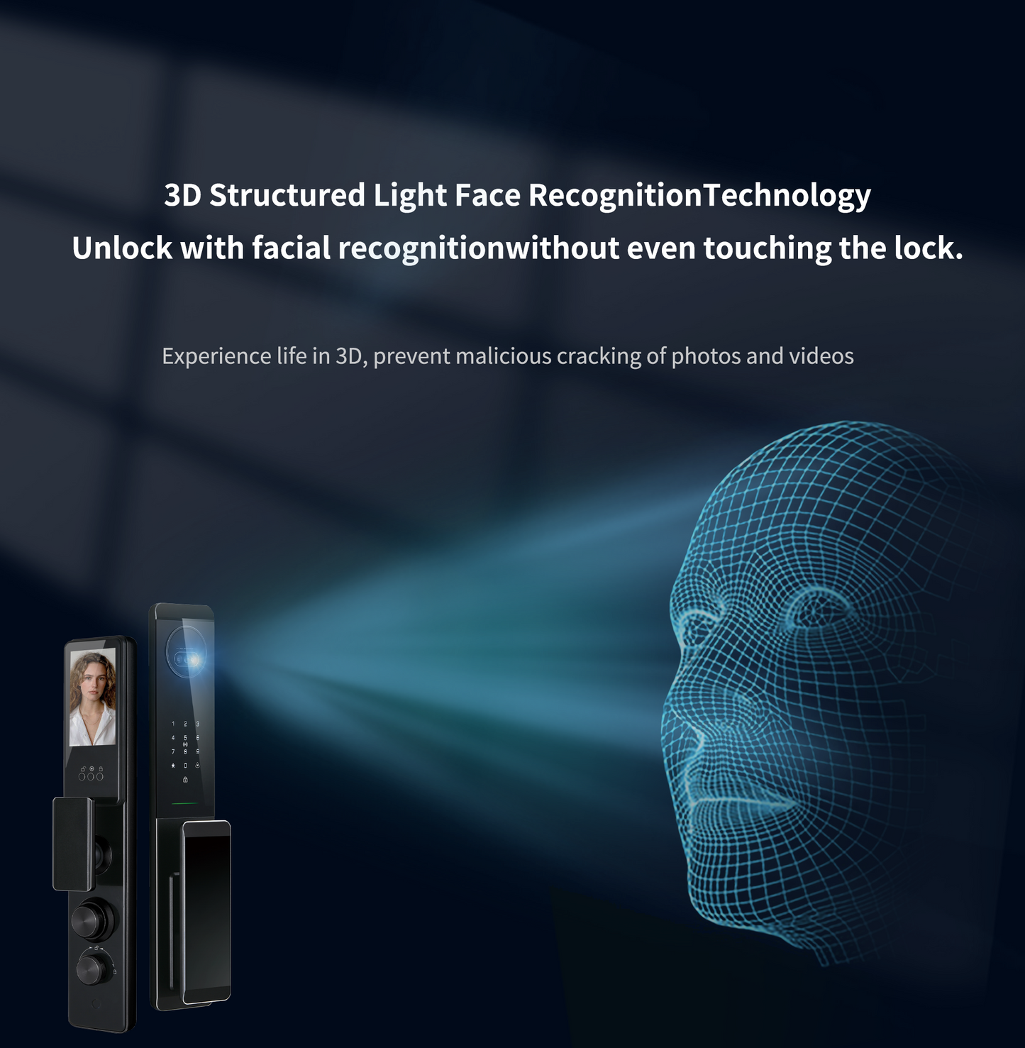 TUYA Smart Door Lock D301 - Fingerprint / Face Recognition