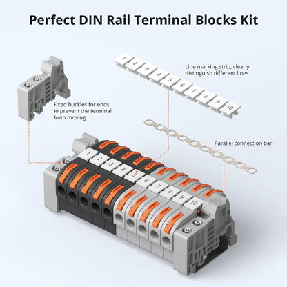 SONOFF Din Rail Wire Connectors