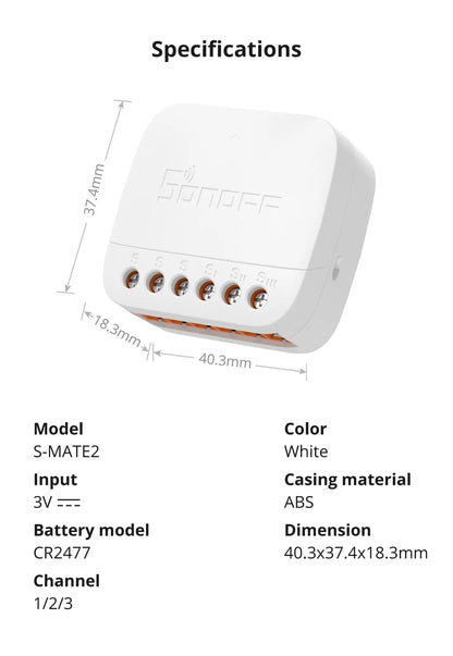 SONOFF S-MATE Extreme Switch Mate