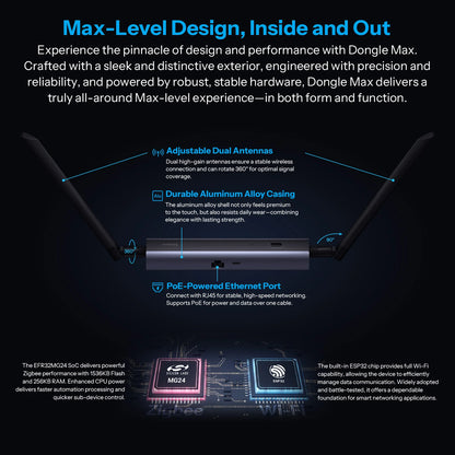 SONOFF Dongle Max Zigbee/Thread PoE Dongle | Dongle-M
