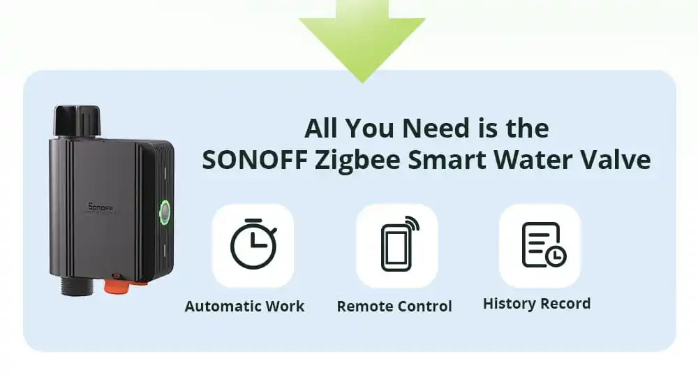 SONOFF Zigbee Smart Water Valve