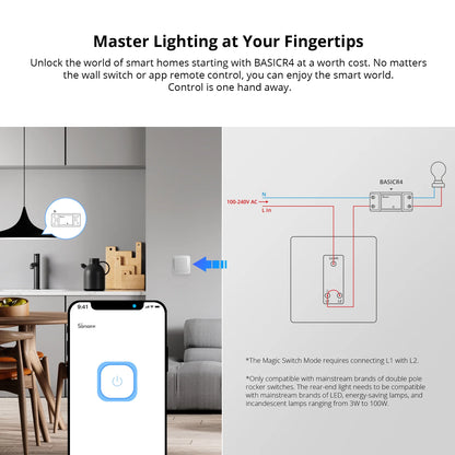 SONOFF BASICR4 Wi-Fi Smart Switch