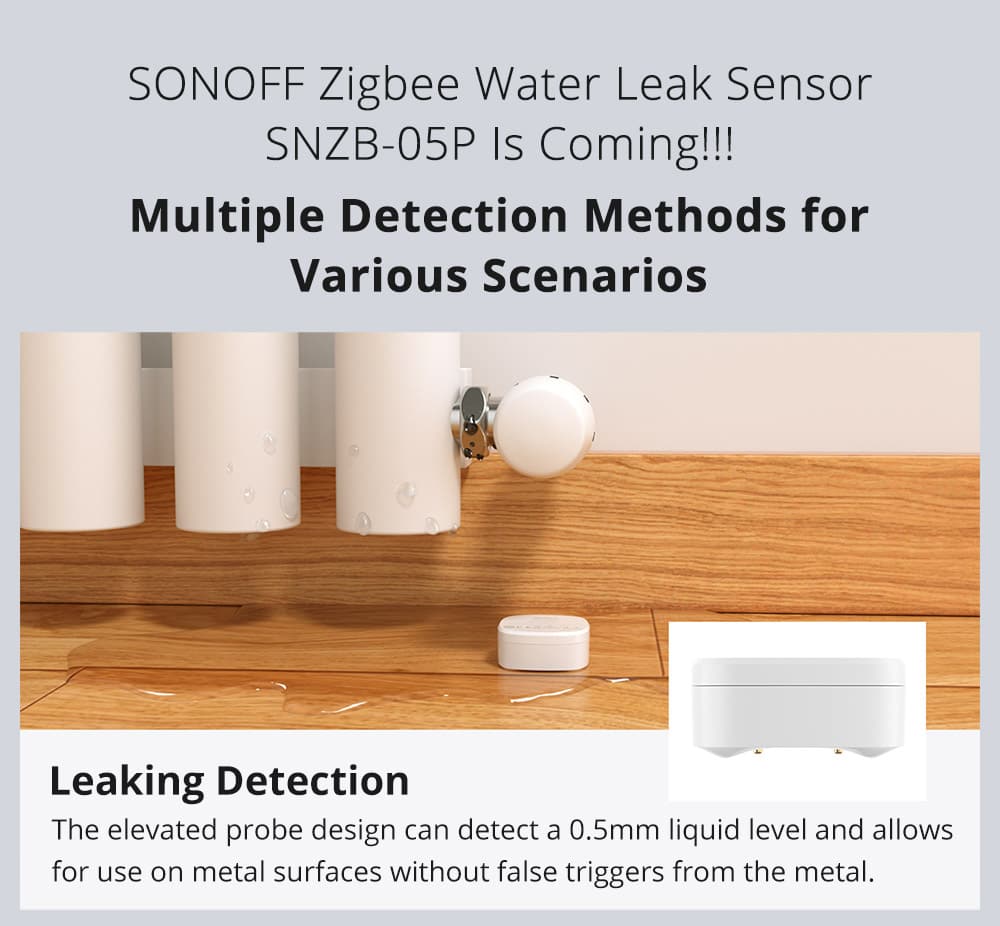 SONOFF Zigbee Water Leak Sensor | SNZB-05P