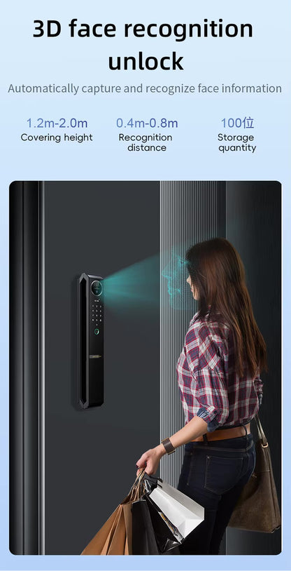 TUYA Smart Door Lock D30 - Fingerprint / Face Recognition