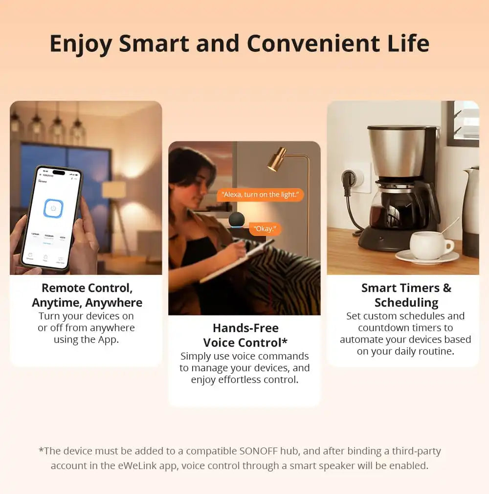 SONOFF iPlug Zigbee Smart Plug | S60ZB Series