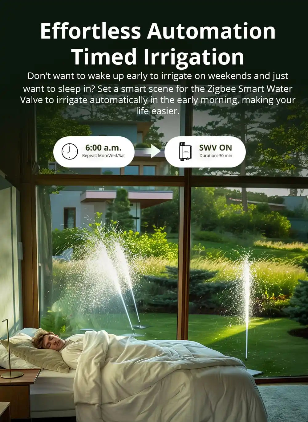 SONOFF Zigbee Smart Water Valve