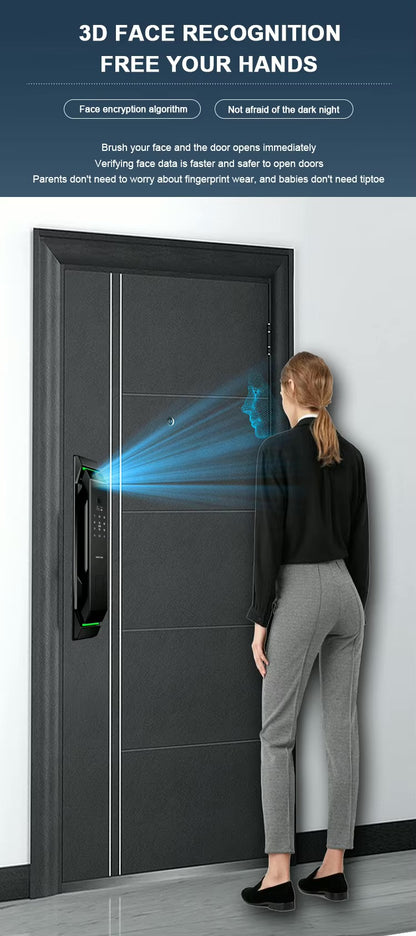 TUYA Smart Door Lock D700 - Fingerprint / Face Recognition