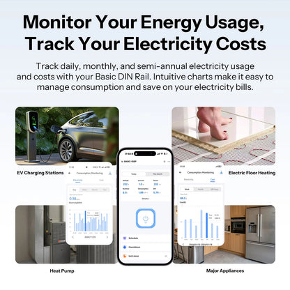 SONOFF Basic DIN Rail Matter Over WiFi Smart Switch | BASIC-1GSP
