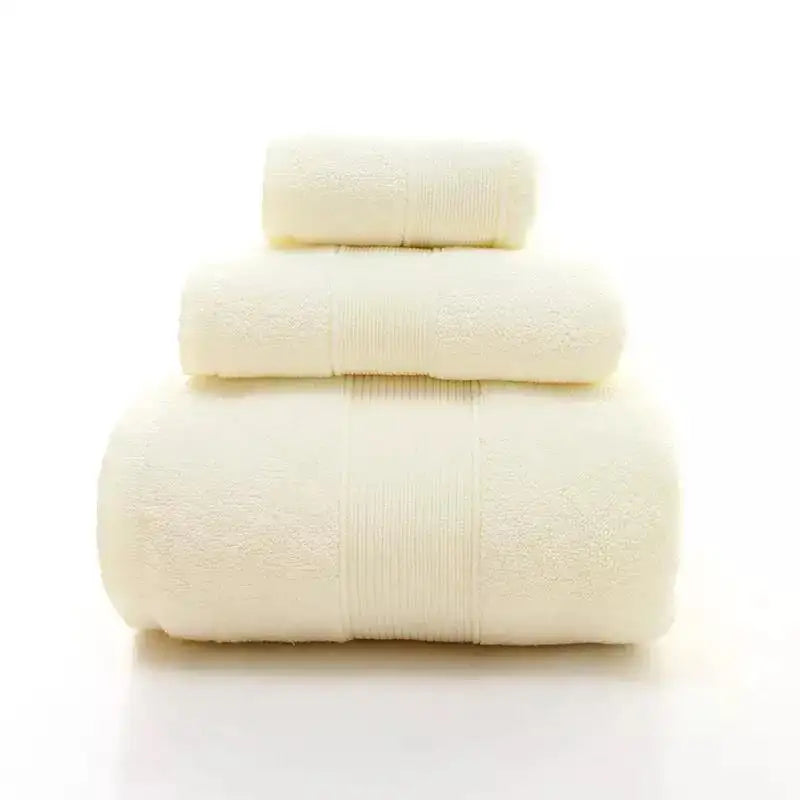 3 Pieces Cotton Towel Set