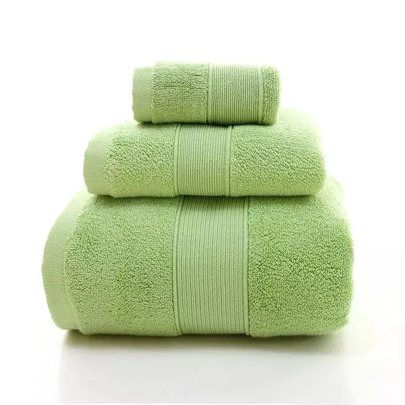 3 Pieces Cotton Towel Set