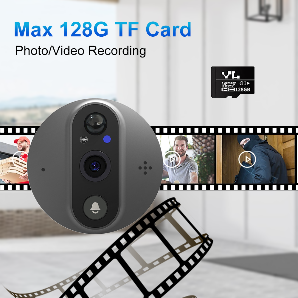 Smart Peephole Camera with 4.3" Display | D-S5