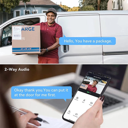 Smart Peephole Camera with 4.3" Display | D-S5