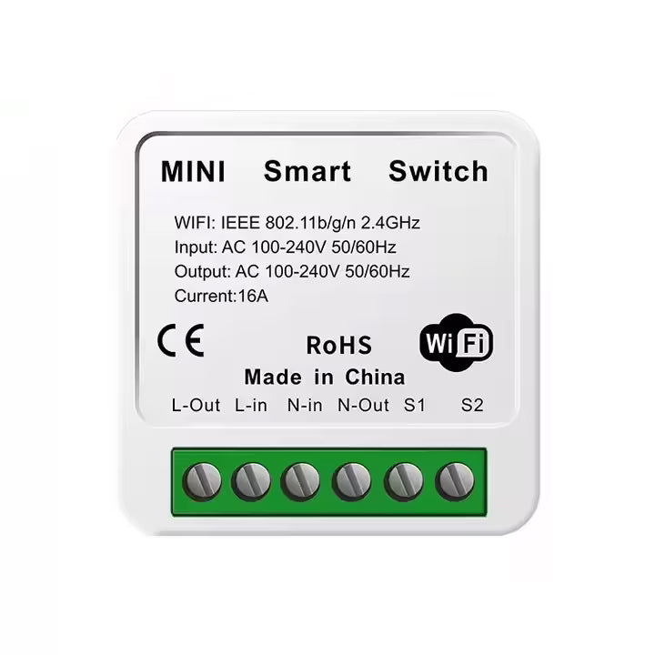 TUYA 16A Mini Wi-Fi Smart Switch