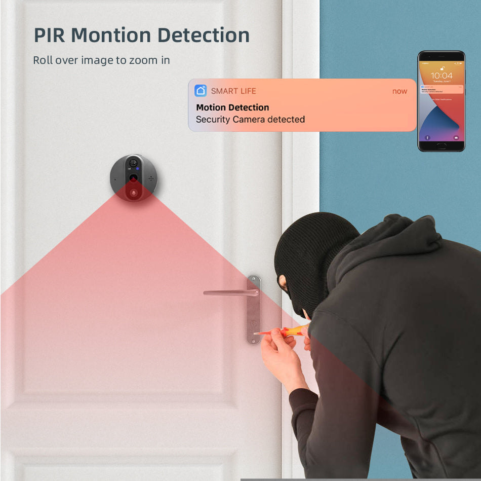 Smart Peephole Camera with 4.3" Display | D-S5