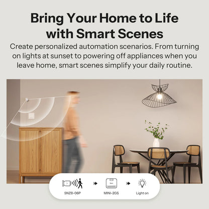 SONOFF MINI DUO 2-Gang Matter Over WiFi Smart Switch | MINI-2GS