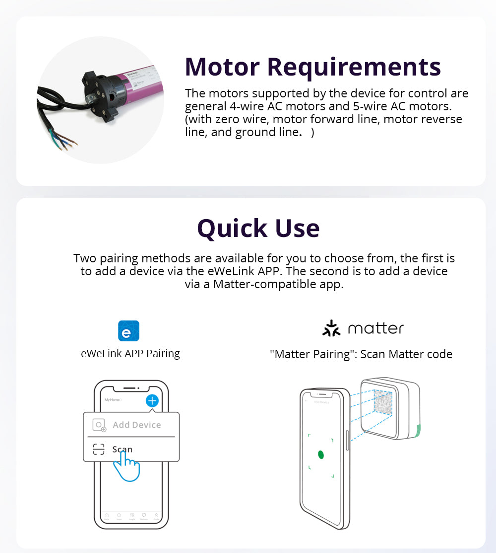 SONOFF Smart Roller Shutter Switch | MINI-RBS