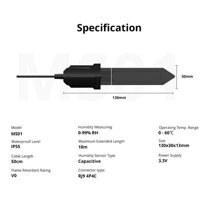 SONOFF MS01 - Smart Soil Moisture Sensor