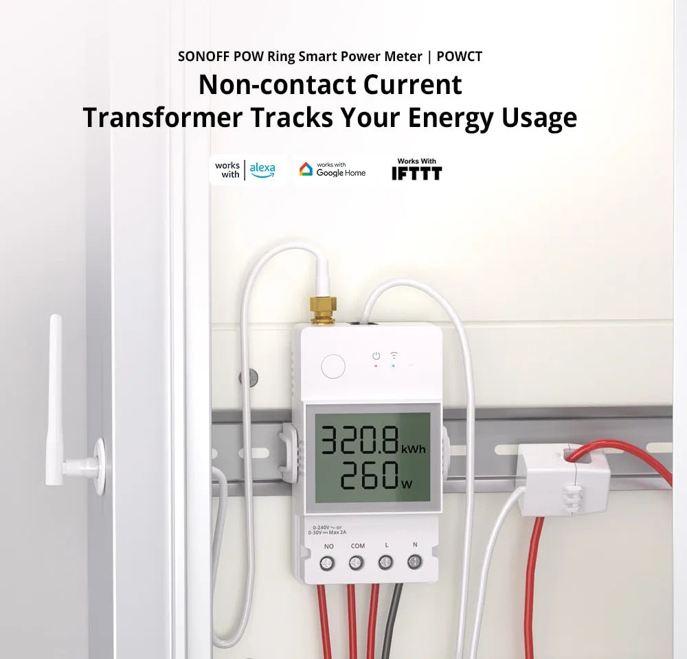 SONOFF POW Ring Smart Power Meter | POWCT