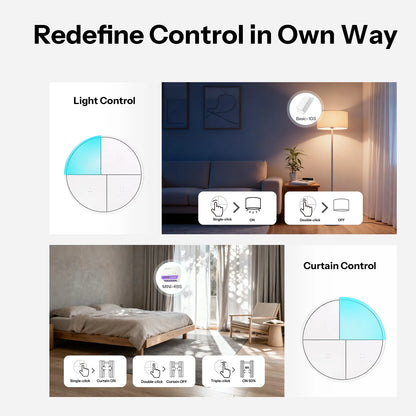 SONOFF Orb 4-In-1 Zigbee Smart Scene Button | SNZB-01M