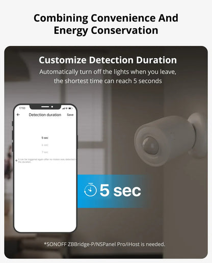 SONOFF Zigbee Motion Sensor | SNZB-03P