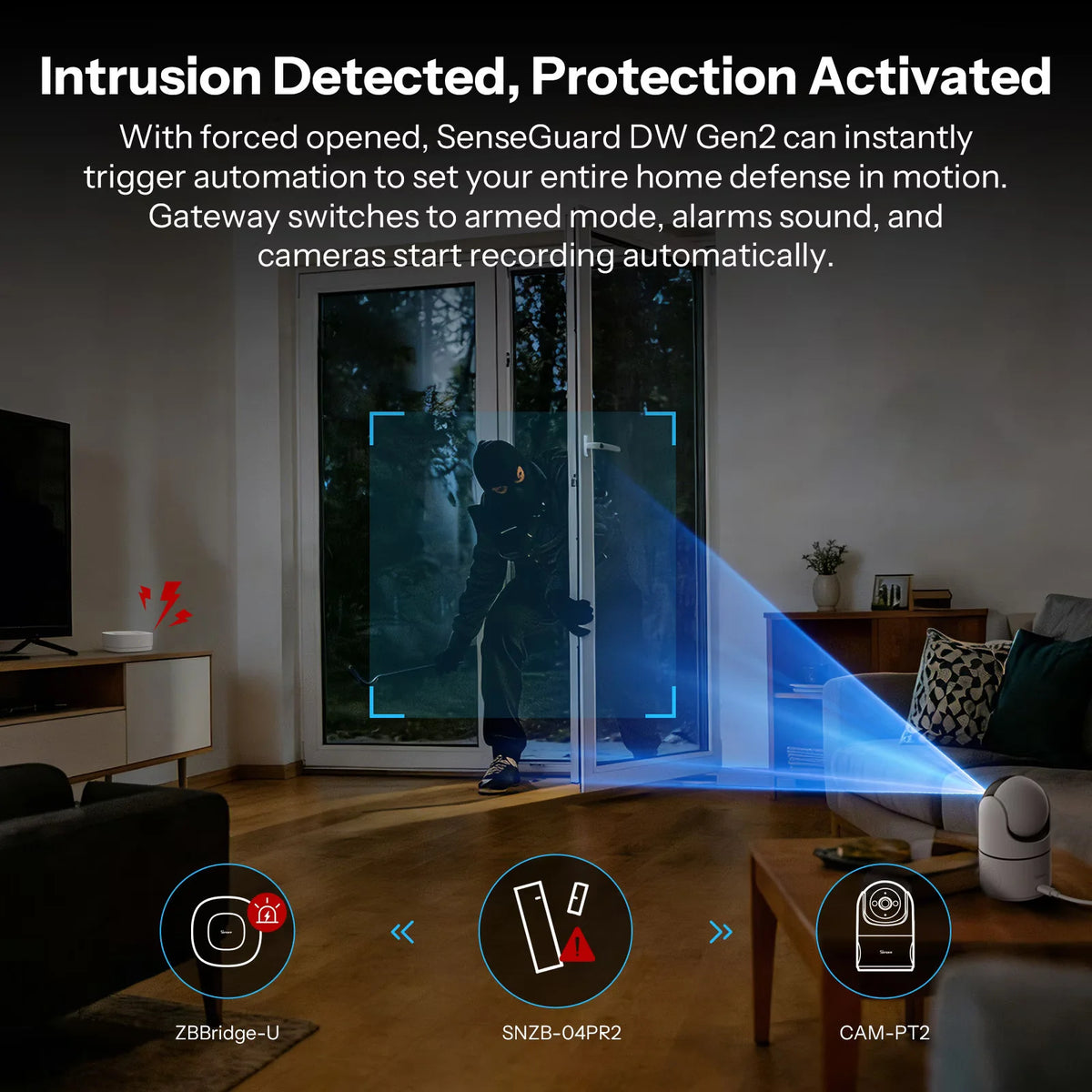 SONOFF SenseGuard DW Gen2 Zigbee Smart Door/Window Sensor | SNZB-04PR2