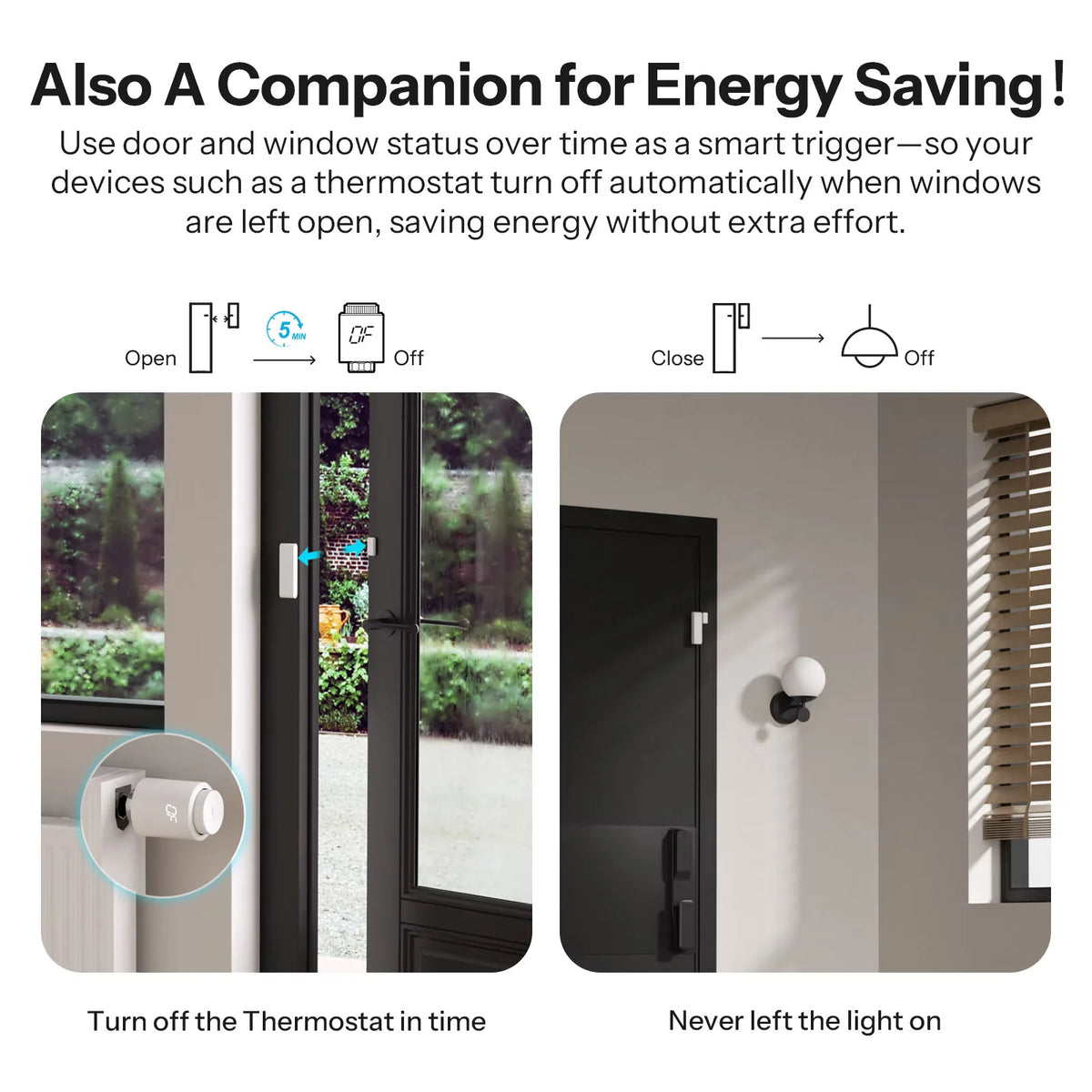 SONOFF SenseGuard DW Gen2 Zigbee Smart Door/Window Sensor | SNZB-04PR2