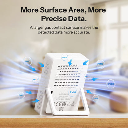 SONOFF AirGuard PM2.5/PM10 Matter Over Wi-Fi Air Quality Monitor | SAWF-07P