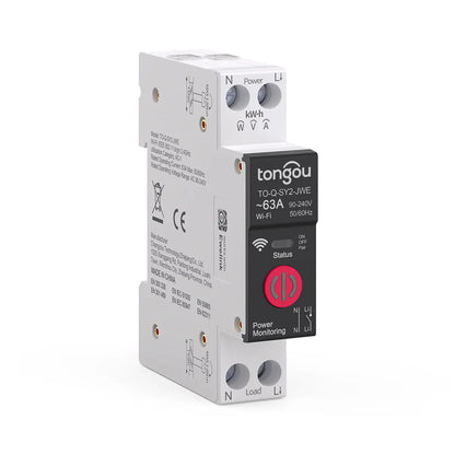 TONGOU 1P 63A WIFI Smart Circuit Breaker (Ewelink)