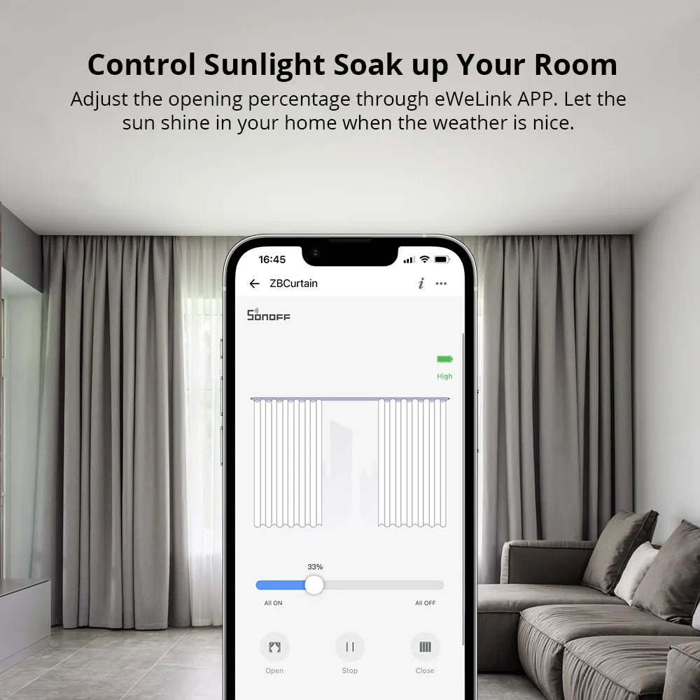 SONOFF Zigbee Smart Curtain Motor