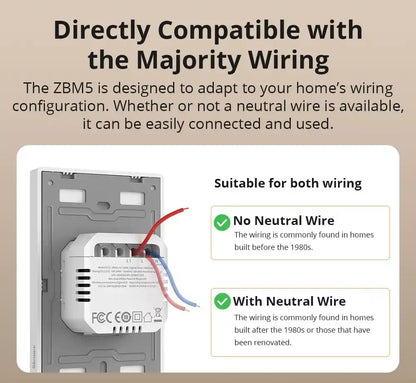 SONOFF SwitchMan Zigbee Smart Wall Switch | ZBM5