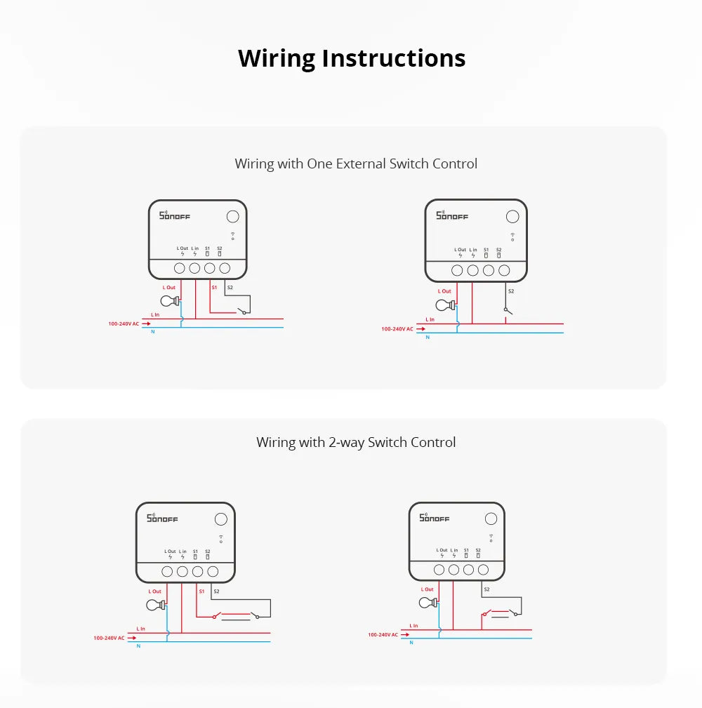 SONOFF ZBMINI Extreme Zigbee Smart Switch ZBMINIL2 (No Neutral Required)