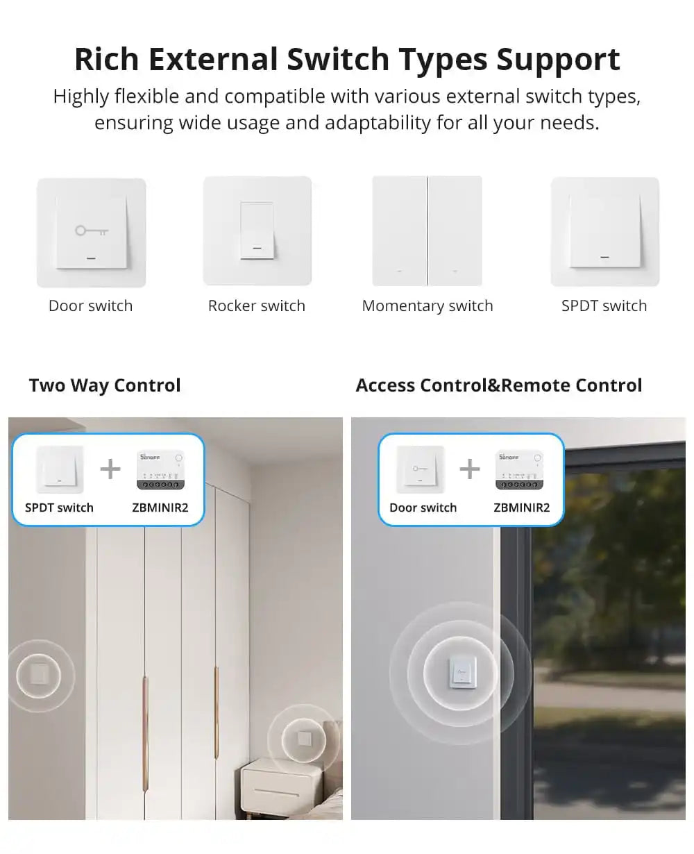 SONOFF ZBMINI Extreme Zigbee Smart Switch | ZBMINIR2