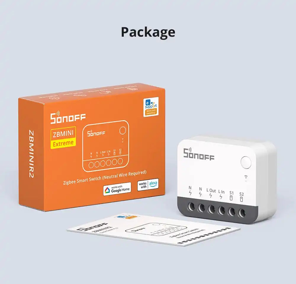 SONOFF ZBMINI Extreme Zigbee Smart Switch | ZBMINIR2