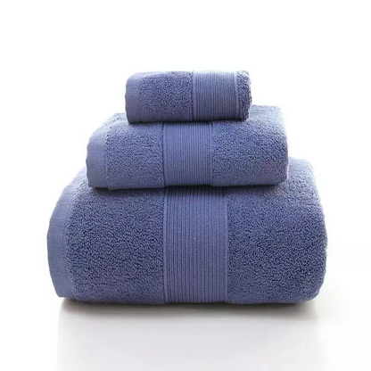 3 Pieces Cotton Towel Set