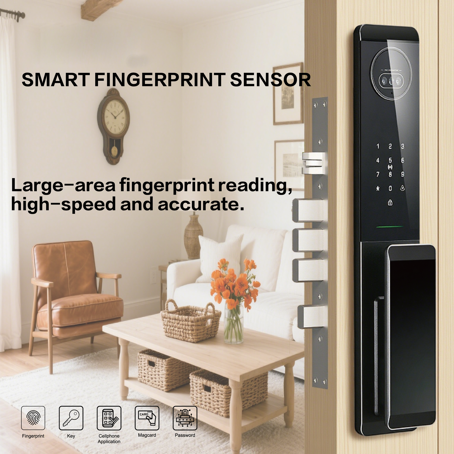 TUYA Smart Door Lock D301 - Fingerprint / Face Recognition