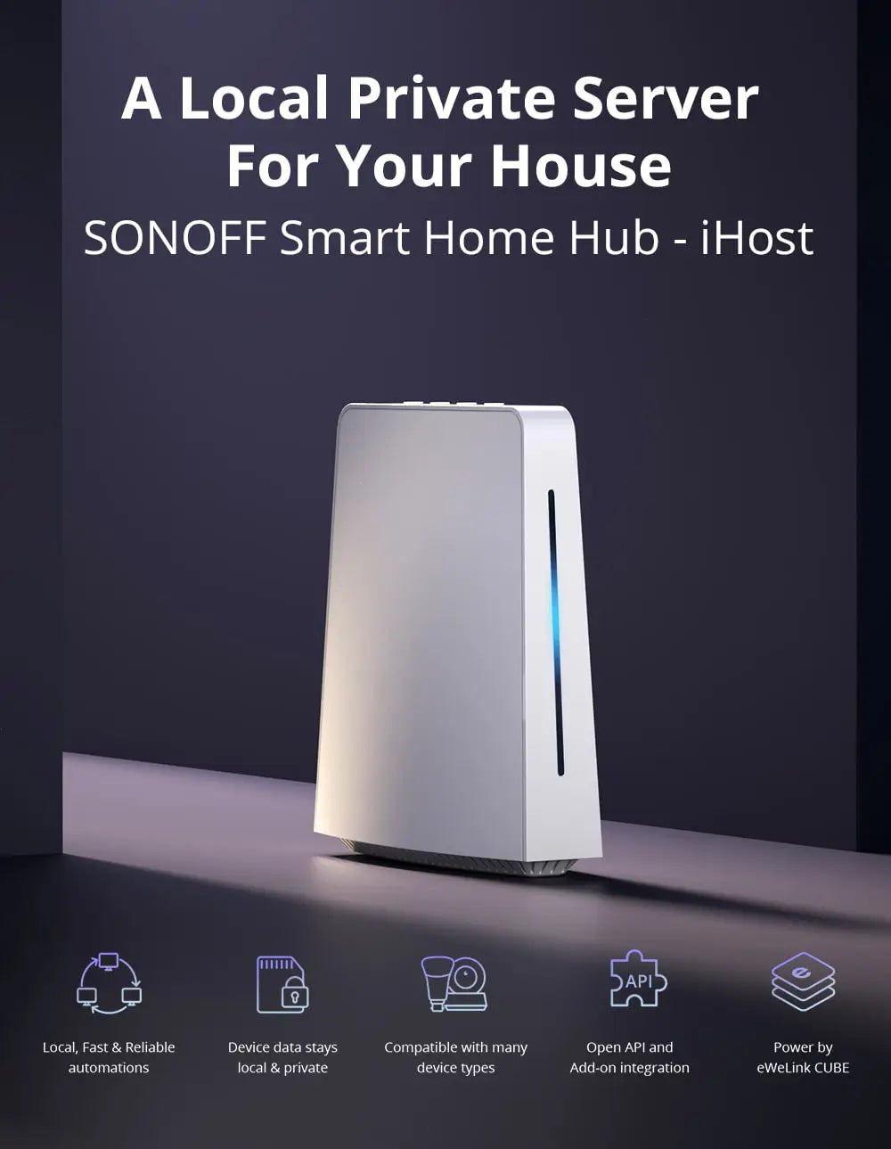 SONOFF iHost Smart Home Hub 4GB