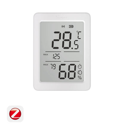 SONOFF AirGuard TH 3.6'' LCD Zigbee Temperature And Humidity Sensor | SNZB-02DR2